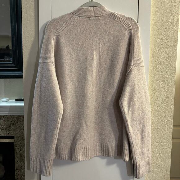 NWT j.Crew Pink Rainbow Supersoft  Knit Cropped Cardigan Merino Alpaca Blend XL - Picture 4 of 10